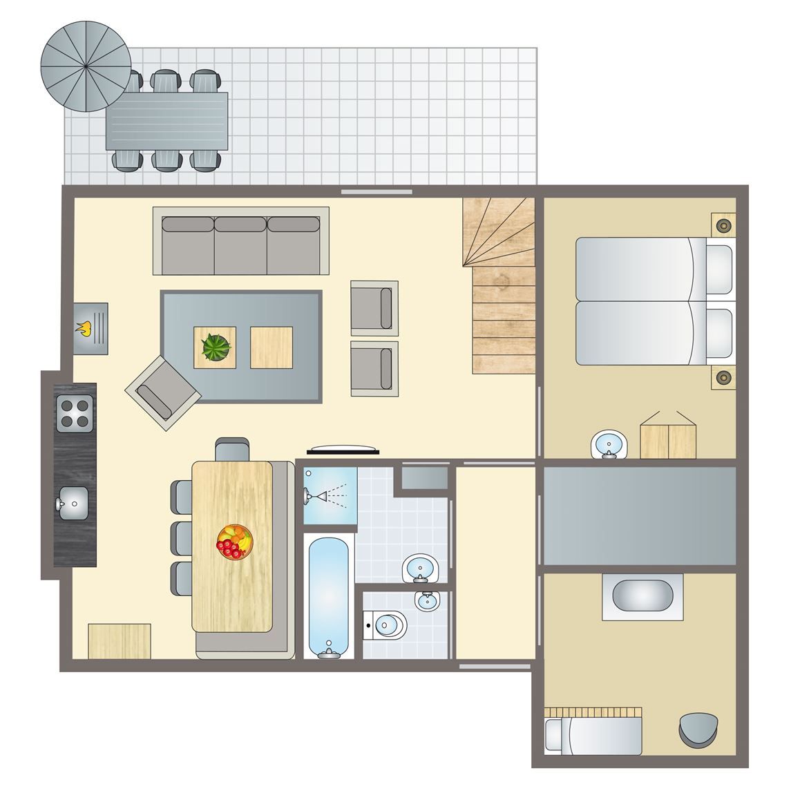 Unterkunft 0101147 - Bungalow Texel - Sluftervallei | 6-persoons kinderbungalow | 6CK