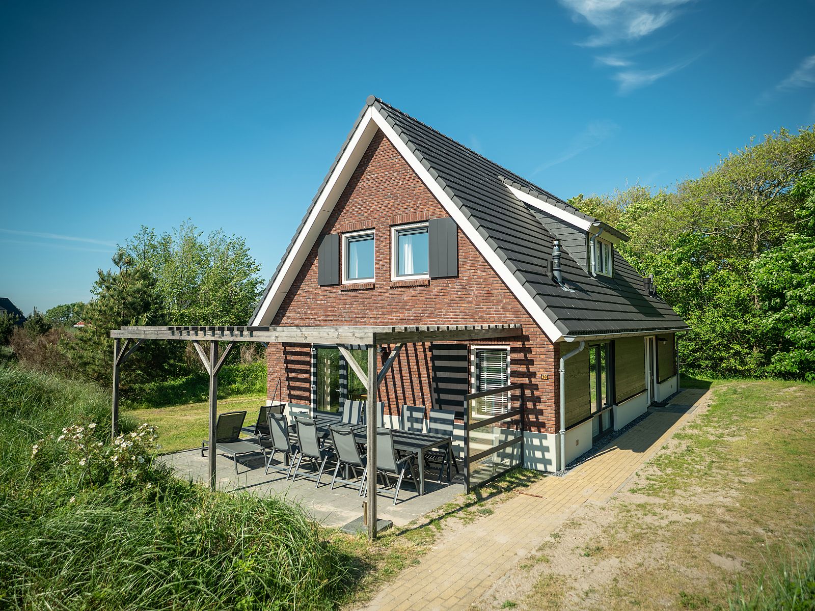 Unterkunft 0101172 - Bungalow Texel - Sluftervallei | 10-persoons bungalow - Breed toegankelijk | 