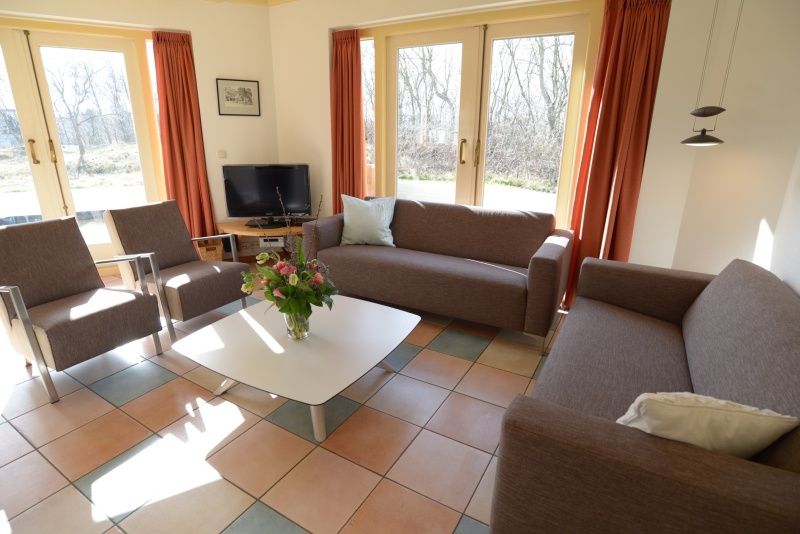 Helle Einrichtung des Ferienhauses De Velduil in De Cocksdorp Texel