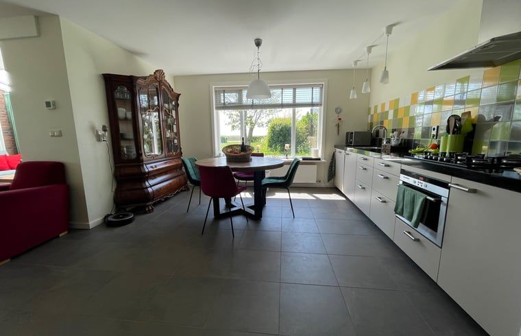 Dining room with lots of light in Holiday home in De Cocksdorp, Texel, Wadden Islands.
