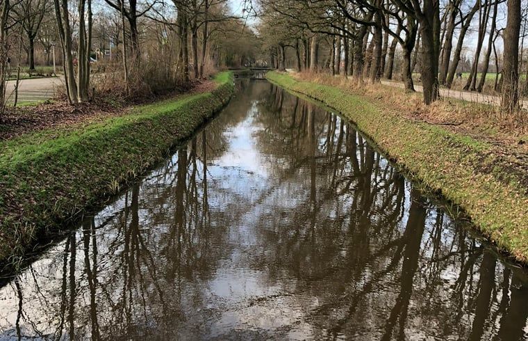 Quiet waterway near Holiday home in De Cocksdorp, Texel, Wadden Islands.