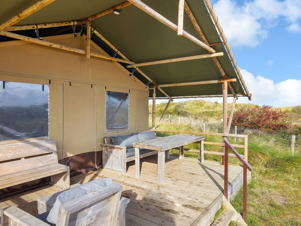 Unterkunft 0101255 - Ferienhaus Texel - Sluftervallei | 6-persoons safaritent | 6ST