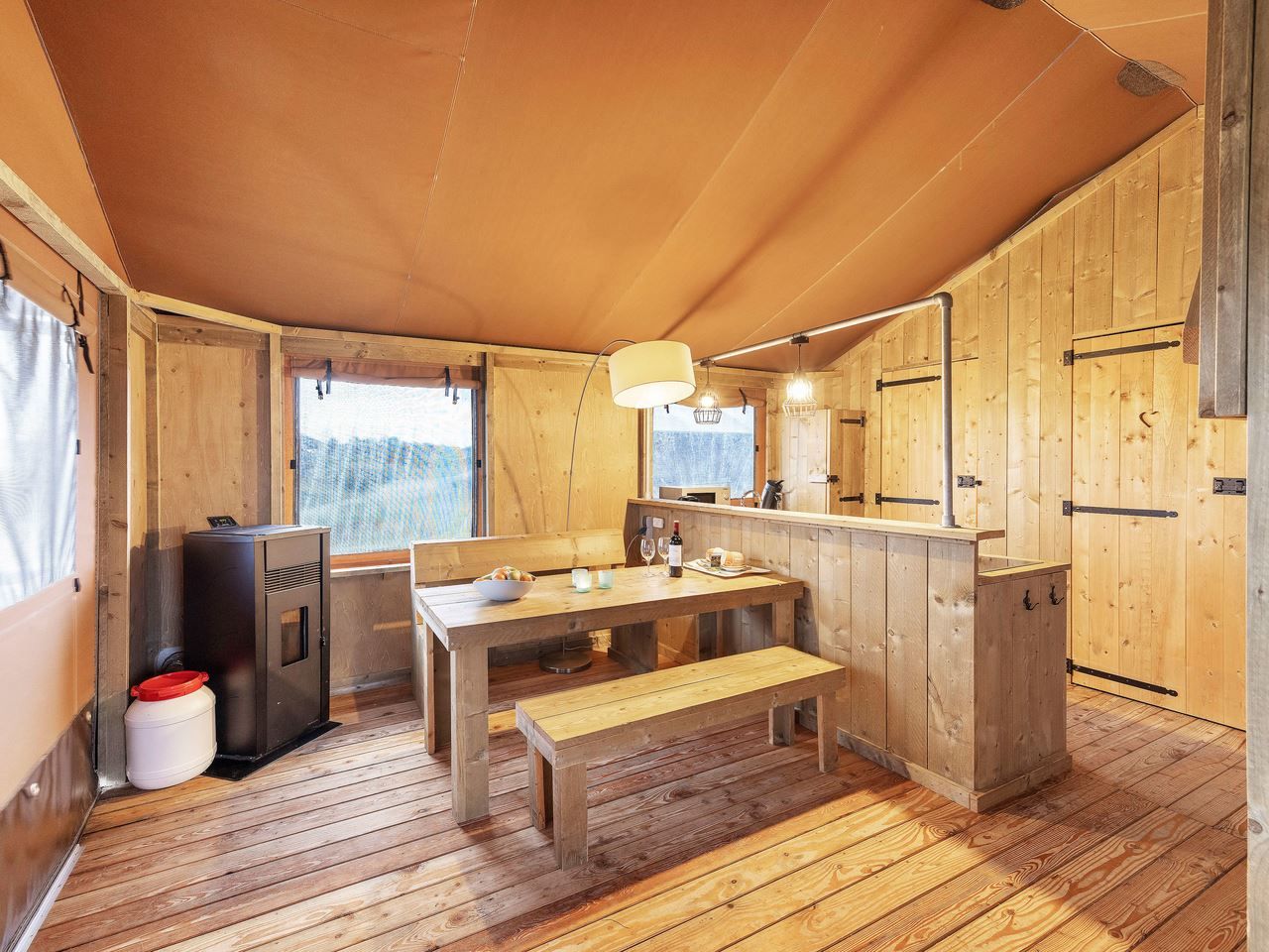 Unterkunft 0101255 - Ferienhaus Texel - Sluftervallei | 6-persoons safaritent | 6ST