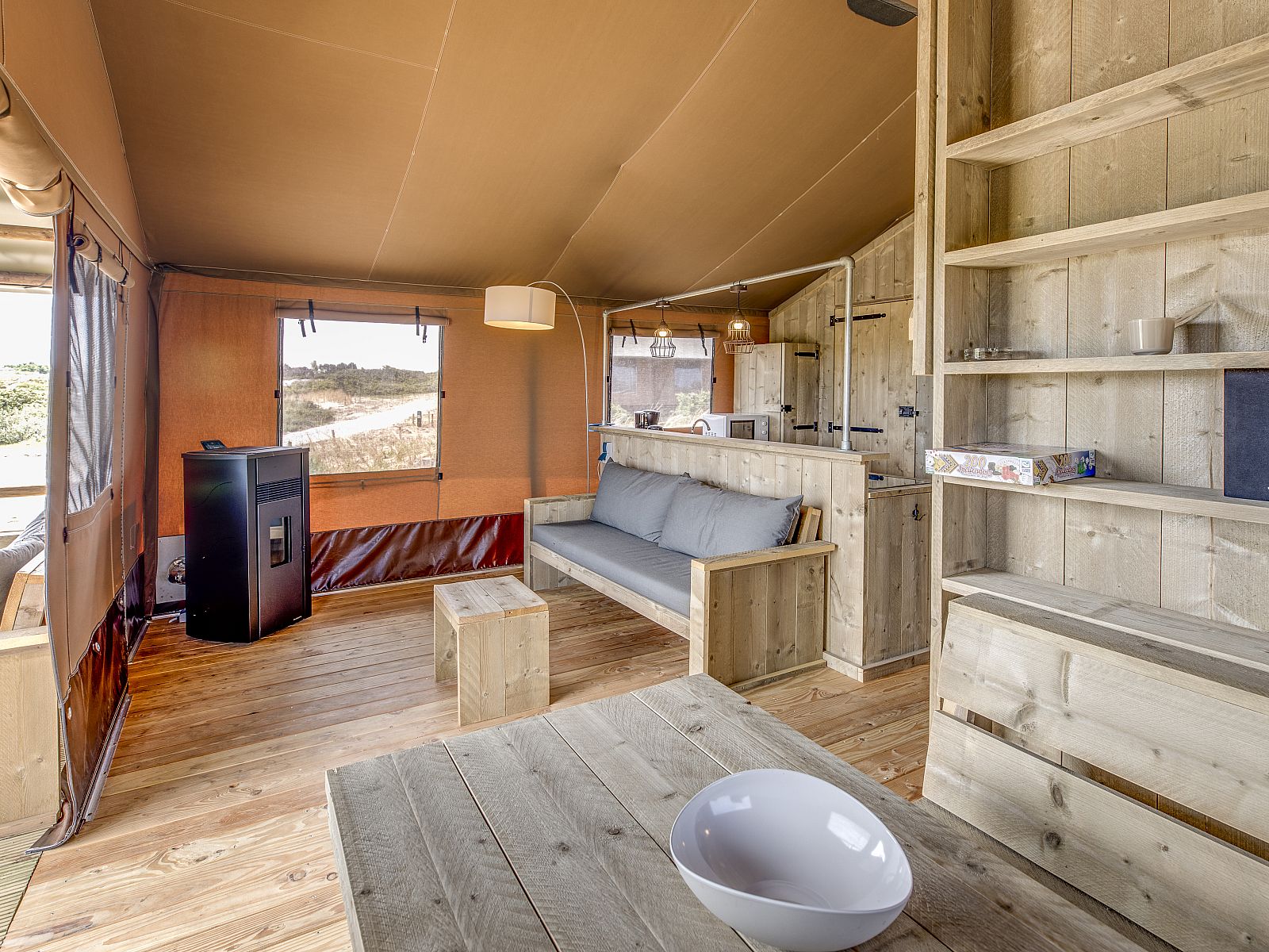 Unterkunft 0101255 - Ferienhaus Texel - Sluftervallei | 6-persoons safaritent | 6ST