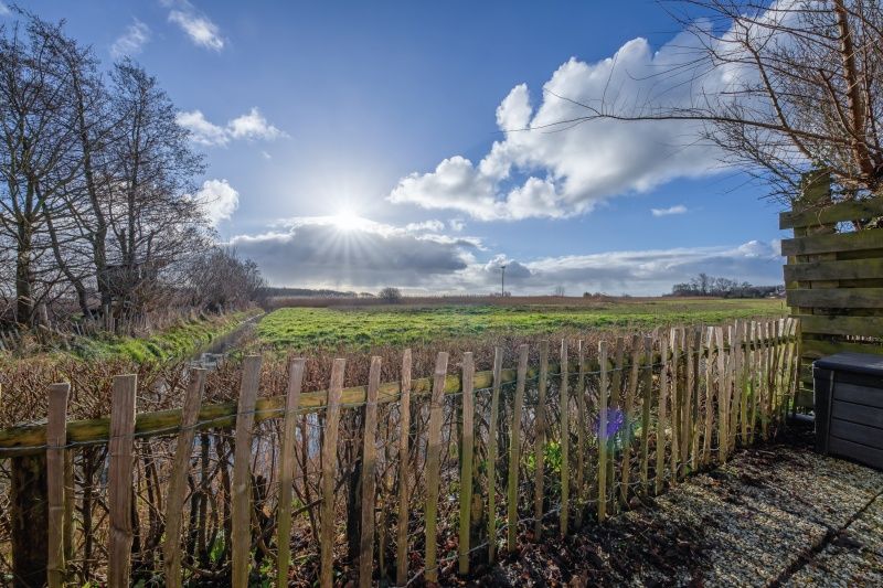 Atemberaubende Aussicht auf die Natur vom Ferienhaus Kikkertstraat 60, De Cocksdorp, Texel.