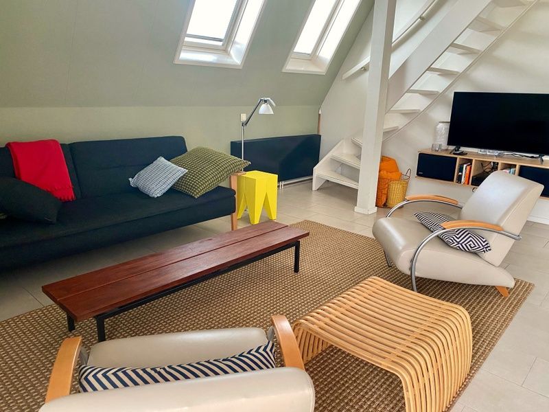 Cozy living room in vacation home Frederik and Lodevika, De Cocksdorp, Texel, Wadden Islands.