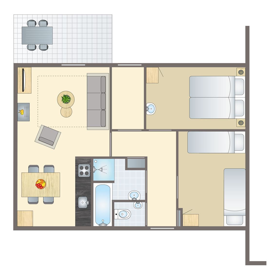 Unterkunft 0101389 - Bungalow Texel - Sluftervallei | 4-persoons bungalow | 4C