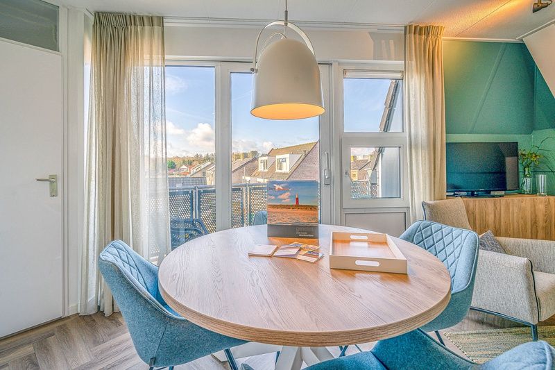 Modern kitchen in Apartment Zeedistel 22, De Koog, Texel with all necessary appliances.