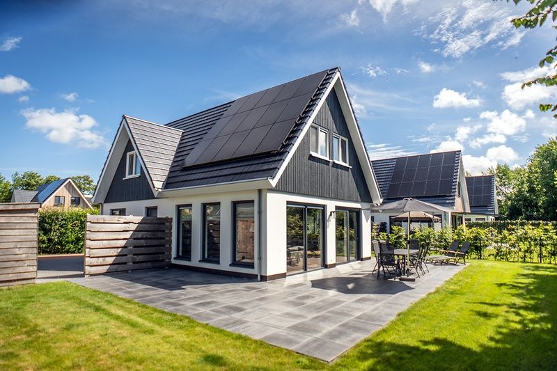 Villa 39 in De Koog, Texel, offers a beautiful terrace for outdoor living on the Wadden Islands.