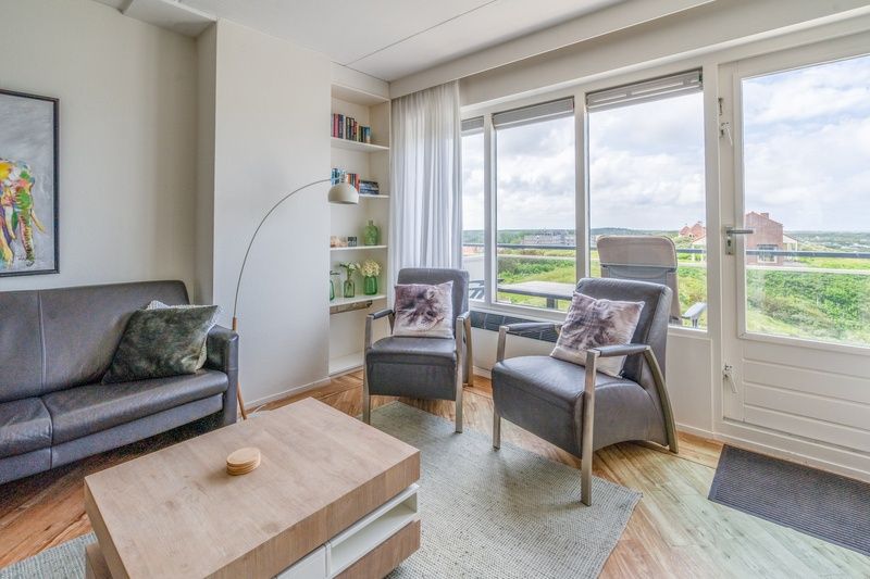 Modernes Interieur von Apartment Juliana 146 Insel- und Meerblick in De Koog, Texel.