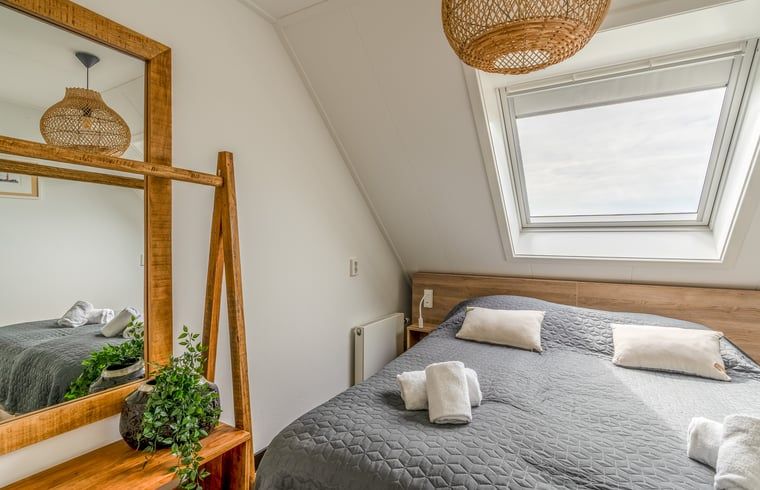 Bedroom in Cottage in De Koog with skylight in De Koog, Texel, Wadden Islands.