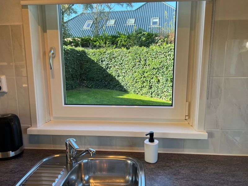 View from the kitchen of The Skylark vacation home, De Koog, Texel