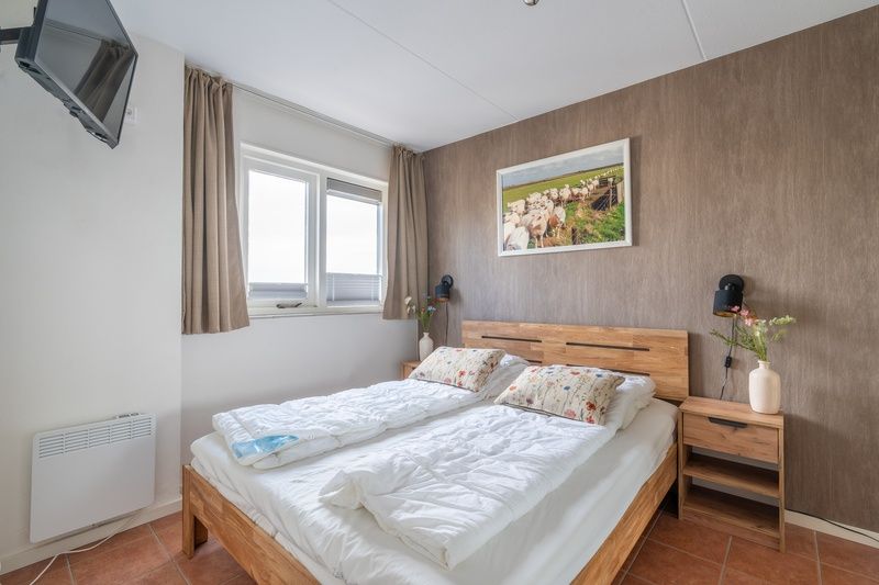 Comfortable bedroom in Apartment Juliana 142 Island and Sea View, De Koog Texel with double bed.