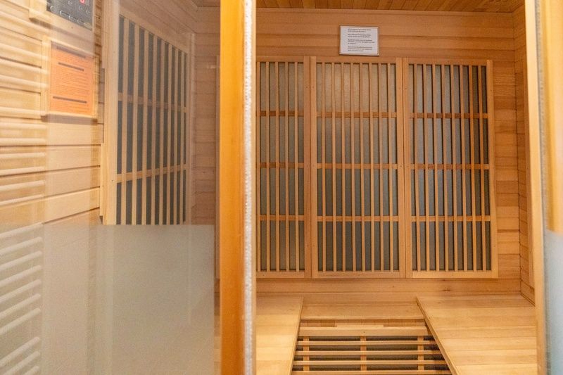 Private sauna in Apartment Juliana 168 Zeezicht, De Koog Texel, for ultimate relaxation.