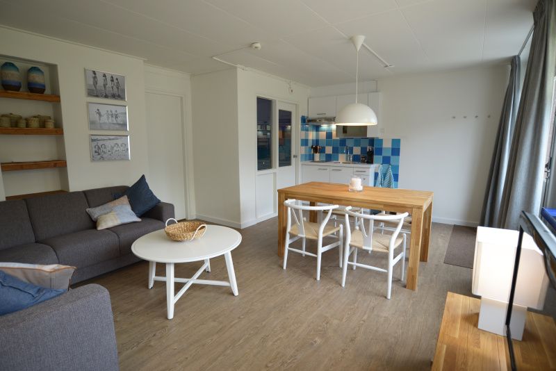 Modern kitchen and living room in Grand Hotel Opduin - Holiday home C, De Koog, Texel, ideal for a relaxing stay.