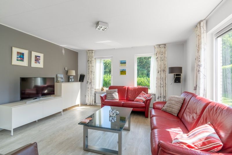 Comfortabele zithoek in Vakantiehuis Kamperfoelie 77, De Koog, Texel