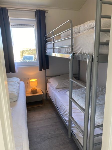 Functional kitchen area in Chalet Bregkoog 94, De Koog, Texel on Chaletpark Bregkoog.