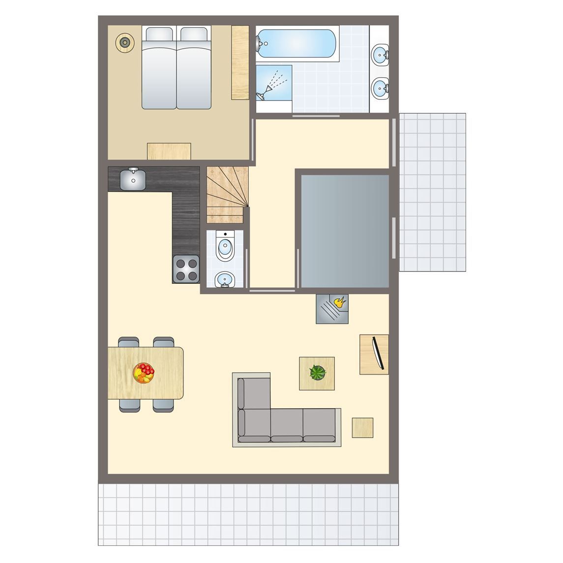 Unterkunft 0102482 - Bungalow Texel - Beach Park Texel | 4-persoons villa | 4L1