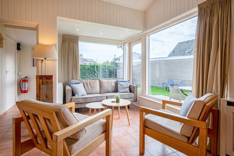 Cozy living room of Het Zandblauwtje vacation home in De Koog Texel