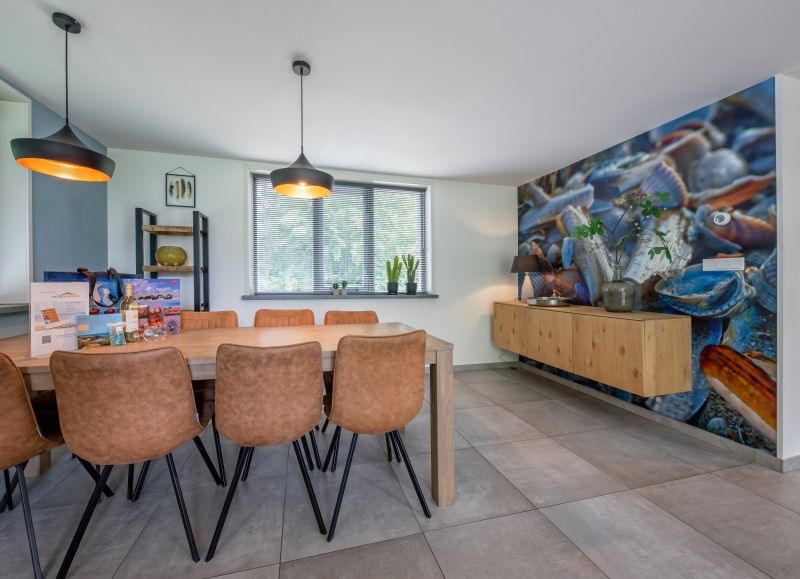 Stylish dining room in Holiday Park Het Oude Dijkje - Vuurcoogh, De Koog, Texel for cozy meals.