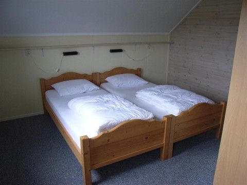 Komfortables Schlafzimmer mit Doppelbett in Stappeland 201, De Koog, Texel.