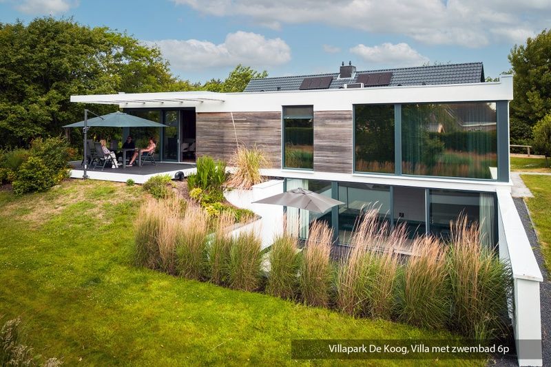 Luxury family villa with pool in De Koog, Texel. Spacious veranda for ultimate relaxation on the Wadden Islands.