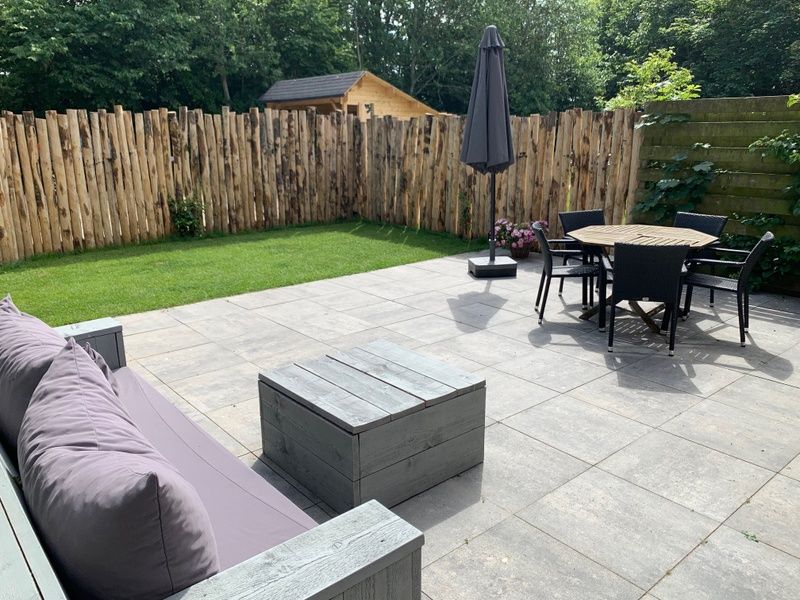Modern toilet in Stormvogel, vacation home De Koog, Texel with wooden floor.