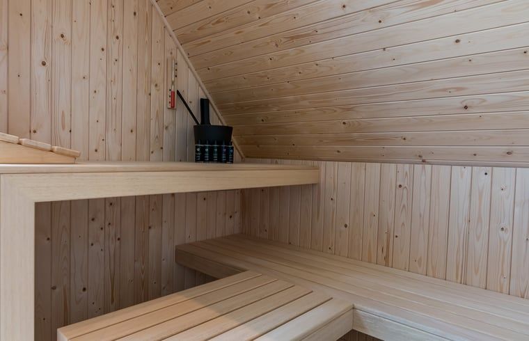 Mosaikdusche in einem Ferienhaus in Den Burg, Texel.