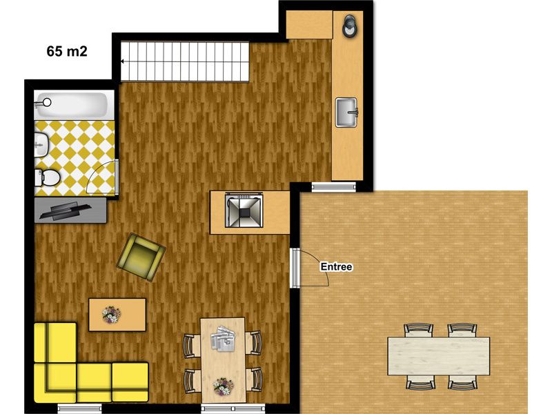 Unterkunft 010532 - Ferienhaus Texel - Appartement Geel