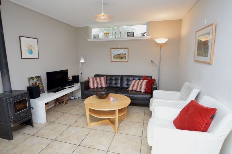 Gemuetliche Sitzecke im Bungalow Uterste Coogh 78, De Dennen, Texel, Waddeninseln.