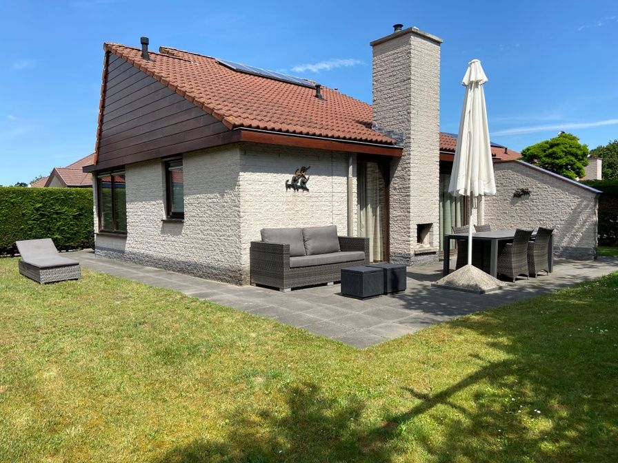 Enjoy the sunny terrace at Holiday home Gortersmient 356 in De Dennen, Texel. Perfect for relaxation on the Wadden Islands.