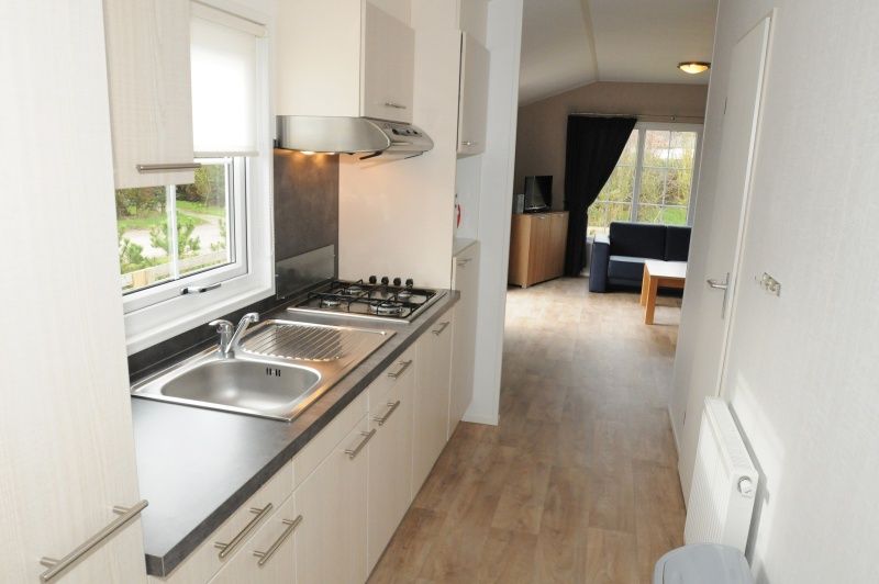 Moderne Kueche in Villetta Ferienhaus fuer 4 Personen in De Dennen, Texel, Watteninseln.