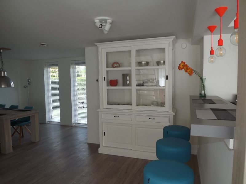 Stylish storage space and bar in Holiday home Gortersmient 350, De Dennen, Texel.