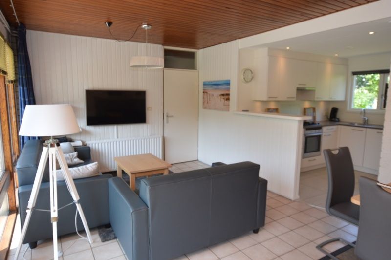 Gezellige woonkamer in vakantiehuis Tempelierweg 10, De Dennen, Texel.
