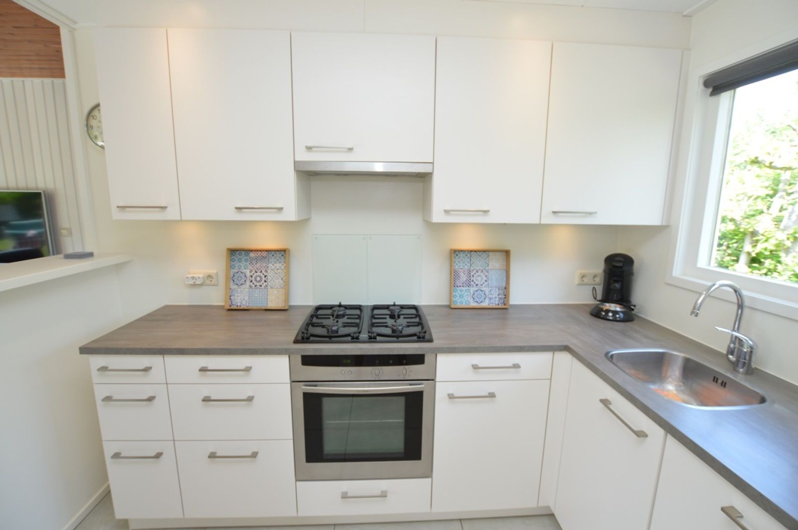 Volledig uitgeruste keuken in Tempelierweg 10 vakantiehuis, Texel.