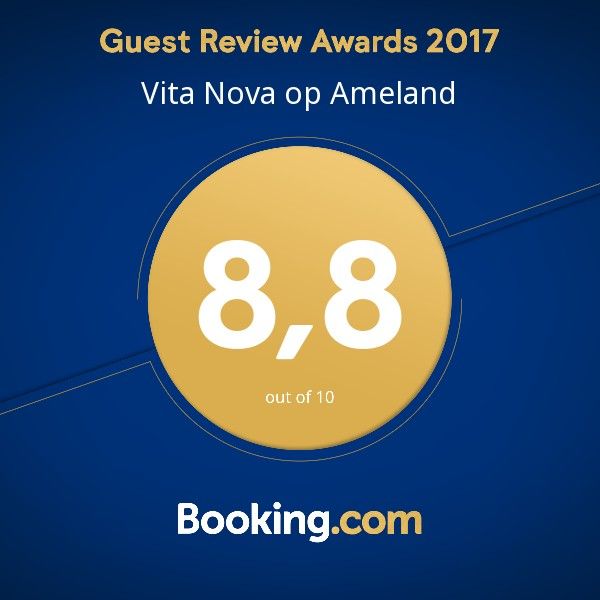 Gstebewertung fr Ferienhaus Protter in Buren, Ameland, hoch bewertet auf den Watteninseln.