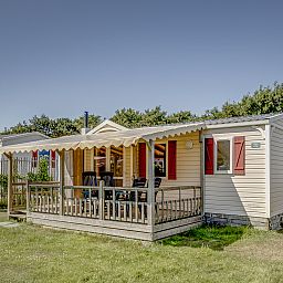 Unterkunft 010110 - Ferienhaus Texel - Sluftervallei | 4-persoons stacaravan | 4MH