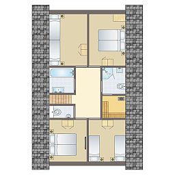 Unterkunft 0101172 - Bungalow Texel - Sluftervallei | 10-persoons bungalow - Breed toegankelijk | 