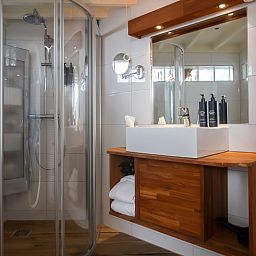 Unterkunft 0101789 - Ferienhaus Texel - Tweepersoons kamer Superior tuin suite - Bad/douche/toilet