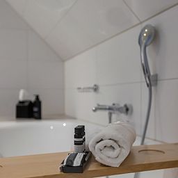 Unterkunft 0101790 - Ferienhaus Texel - Tweepersoons kamer Junior Polder suite - Bad/douche/toilet