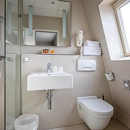 Unterkunft 01021026 - Ferienhaus Texel - Eenpersoons ruime kamer - Douche/toilet