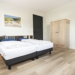 Bedroom in Villa 37, De Koog, Texel. Comfortable vacation home on the Wadden Islands.