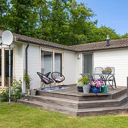 Quiet terrace at Holiday home in De Koog, perfect for relaxation, Texel, Wadden Islands.