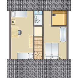 Guest house 0102503 - Bungalow Texel - Beach Park Texel | 6-persoons villa | 6L1