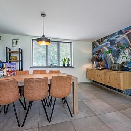 Stylish dining room in Holiday Park Het Oude Dijkje - Vuurcoogh, De Koog, Texel for cozy meals.