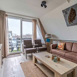 Helle Sitzecke im Apartment Anna 224, Ferienhaus in De Koog, Texel.