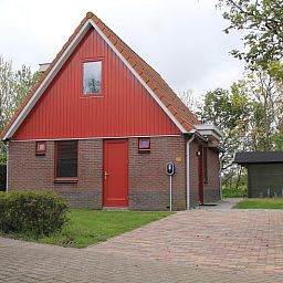 Gemuetliches Ferienhaus Typ II+ - Nr. 77 Goudvink in Oosterend Texel, in gruener Umgebung gelegen.
