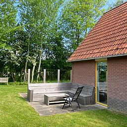 Sonnige Terrasse auf Typ I - Nr. 89 Lark in Oosterend Texel, umgeben von Natur.
