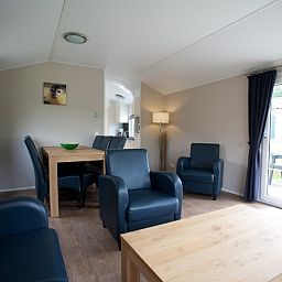 Geraeumige Einrichtung des Ferienhauses Villetta fuer 4 Personen in De Dennen, Texel, Watteninseln.