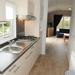 Moderne Kueche in Villetta Ferienhaus fuer 4 Personen in De Dennen, Texel, Watteninseln.